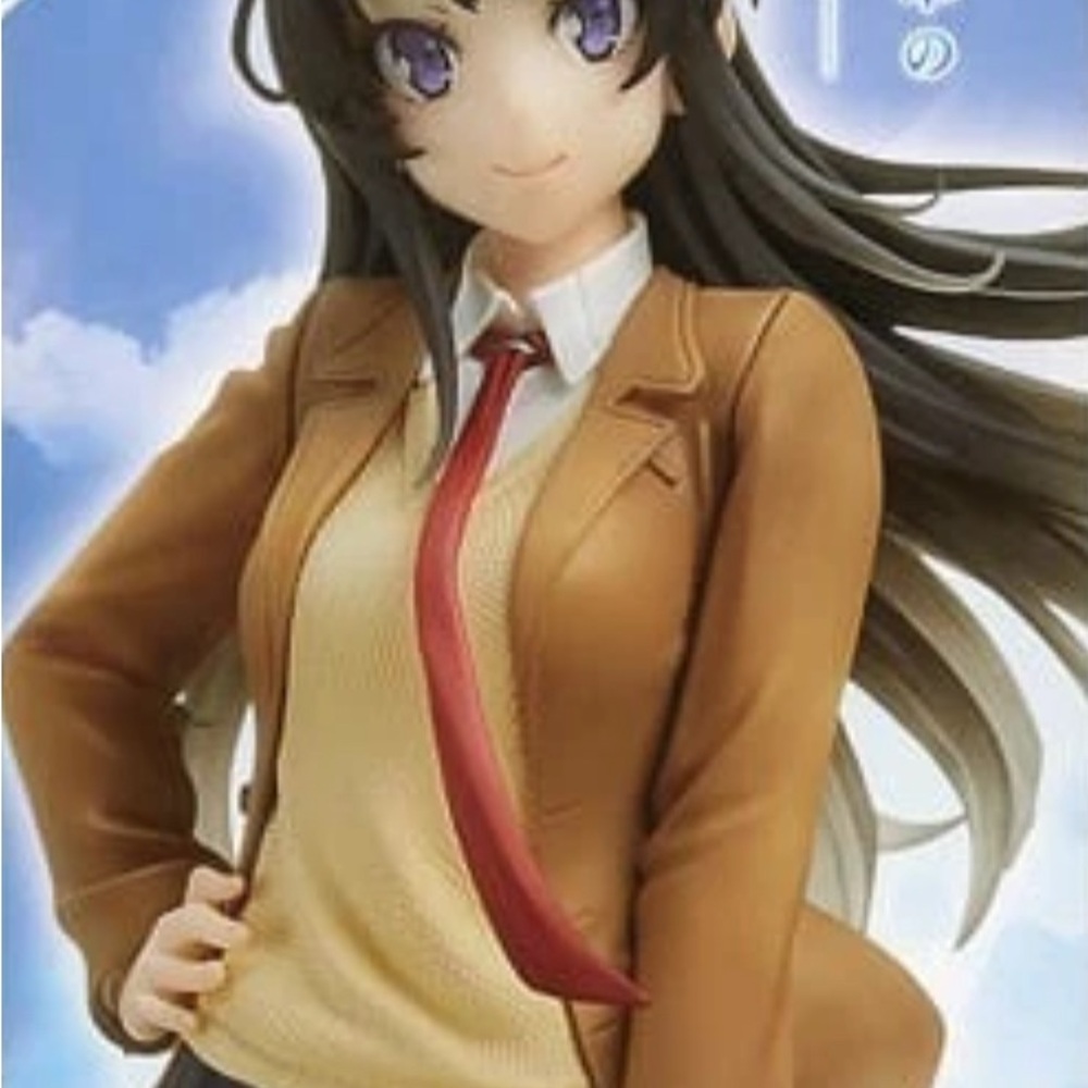 Rare Bunny Girl Senpai Figure Mai Sakurajima in school uniform